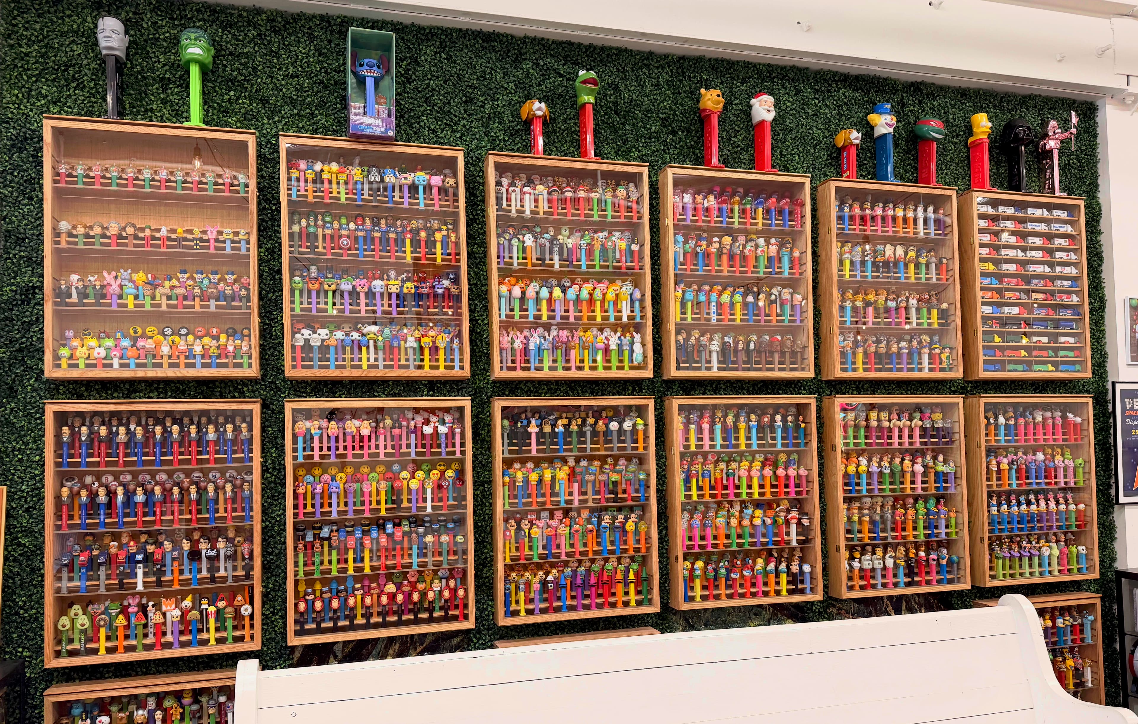 The PEZ Wall at 344 MLK Jr. Blvd.