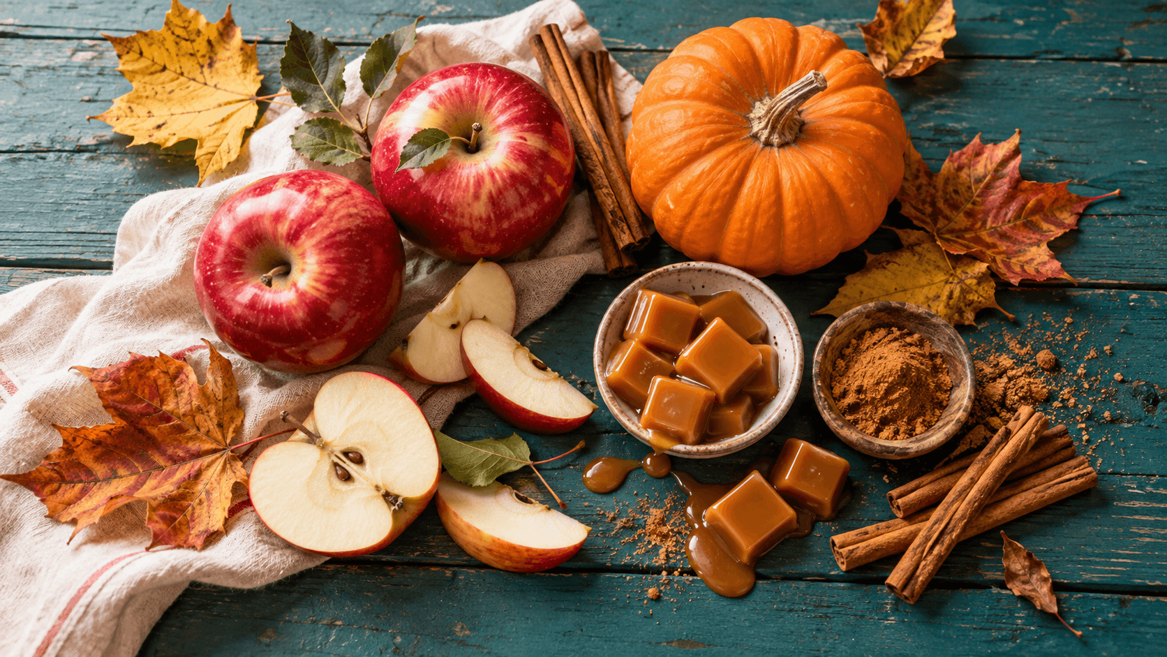 Caramel Apple and Pumpkin Spice